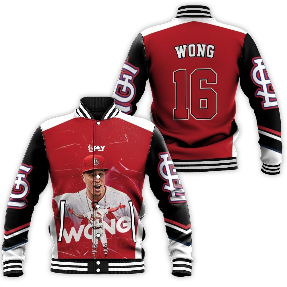 16 Kolten Wong St Louis Cardinals Baseball Jacket