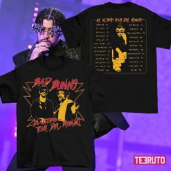 Bad Bunny El Ultimo Tour Del Mundo Concert 2022 Unisex T-Shirt