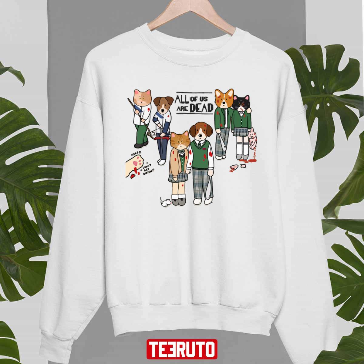 All Of Us Are Dead School Of Zomnie Dead All Of Us Are Dead Netflix Unisex Sweatshirt