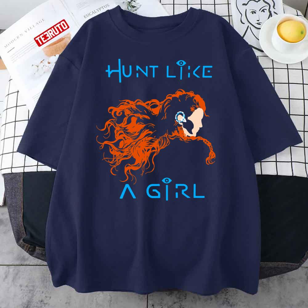 Aloy Hunt Like A Girl Unisex T-Shirt