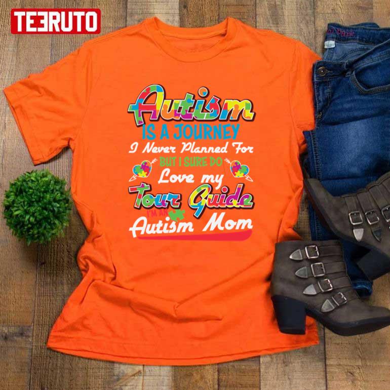Autism Mom Is A Journey Women T-Shirt