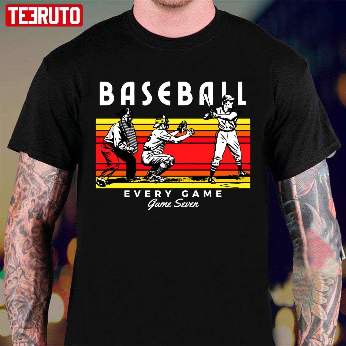 Baseball Every Game Vintage Unisex T-Shirt