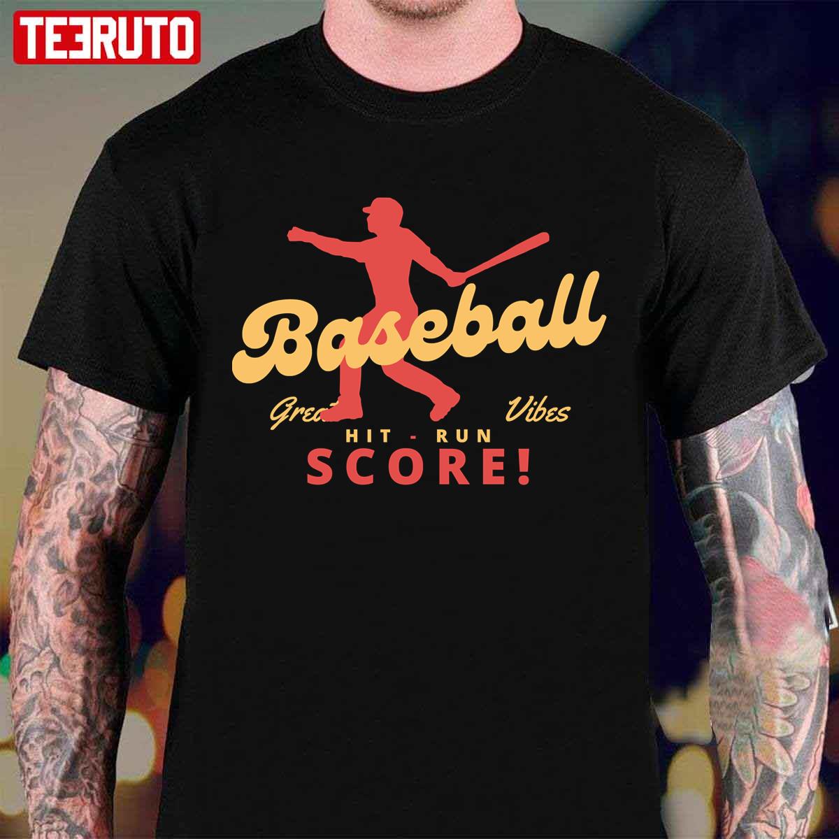 Baseball Score Unisex T-Shirt