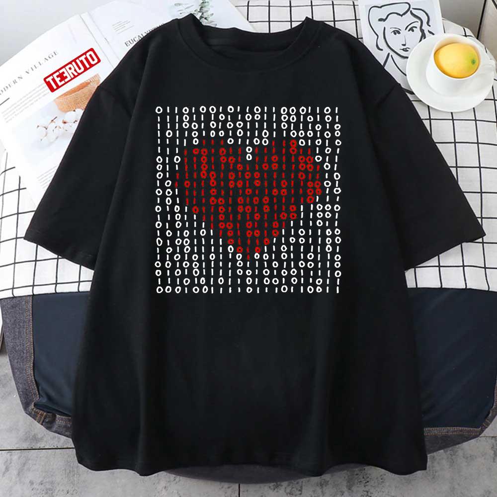 Binary Heart Unisex T-Shirt