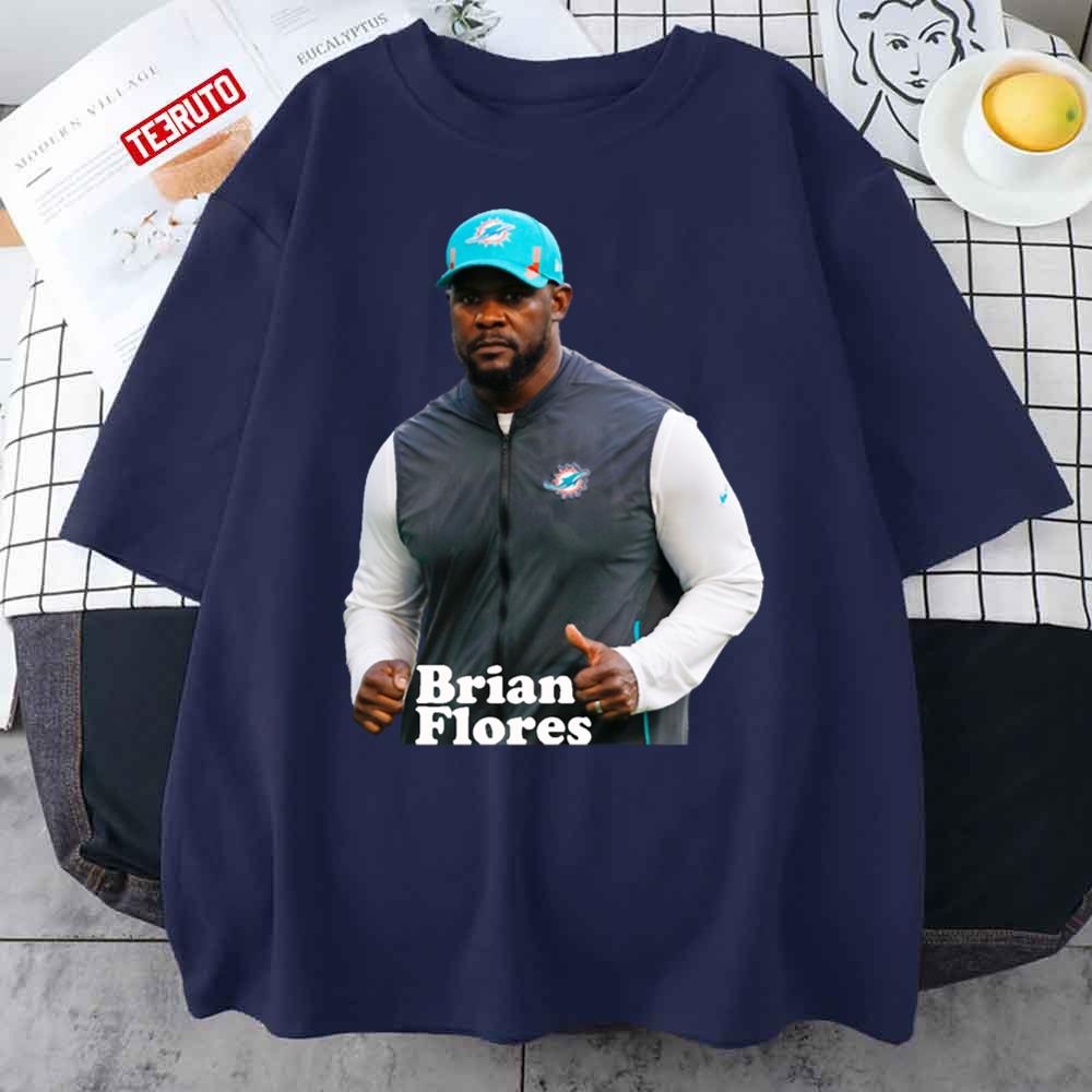 Brian Flores Brian Flores Football Coach 2022 Unisex T-Shirt