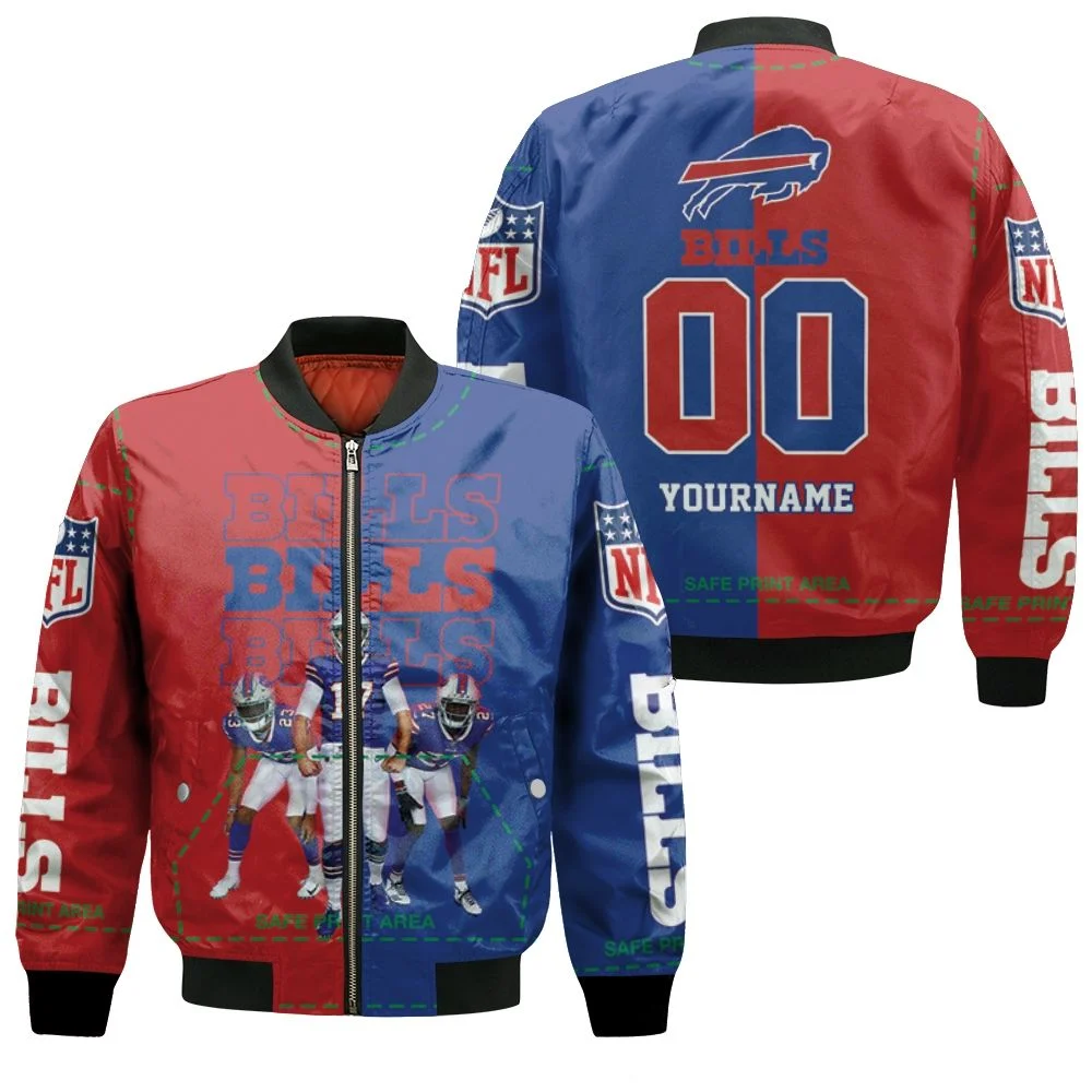 Buffalo Bills Afc East Division Champions 2020 Personalized Bomber Jacket