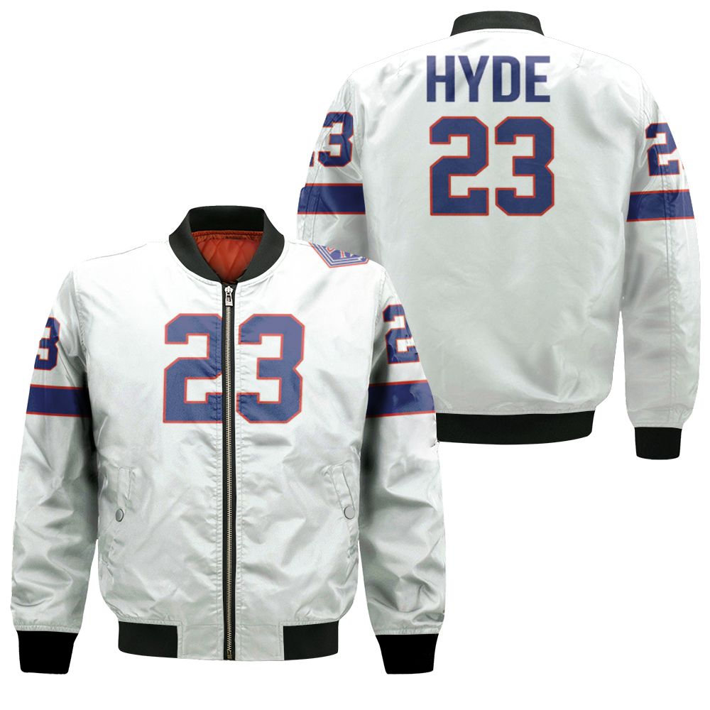 Buffalo Bills Micah Hyde #23 Great Player Nfl American Football Team Logo  Camouflage 3d Designed Allover Gift For Bills Fans Bomber Jacket - Teeruto