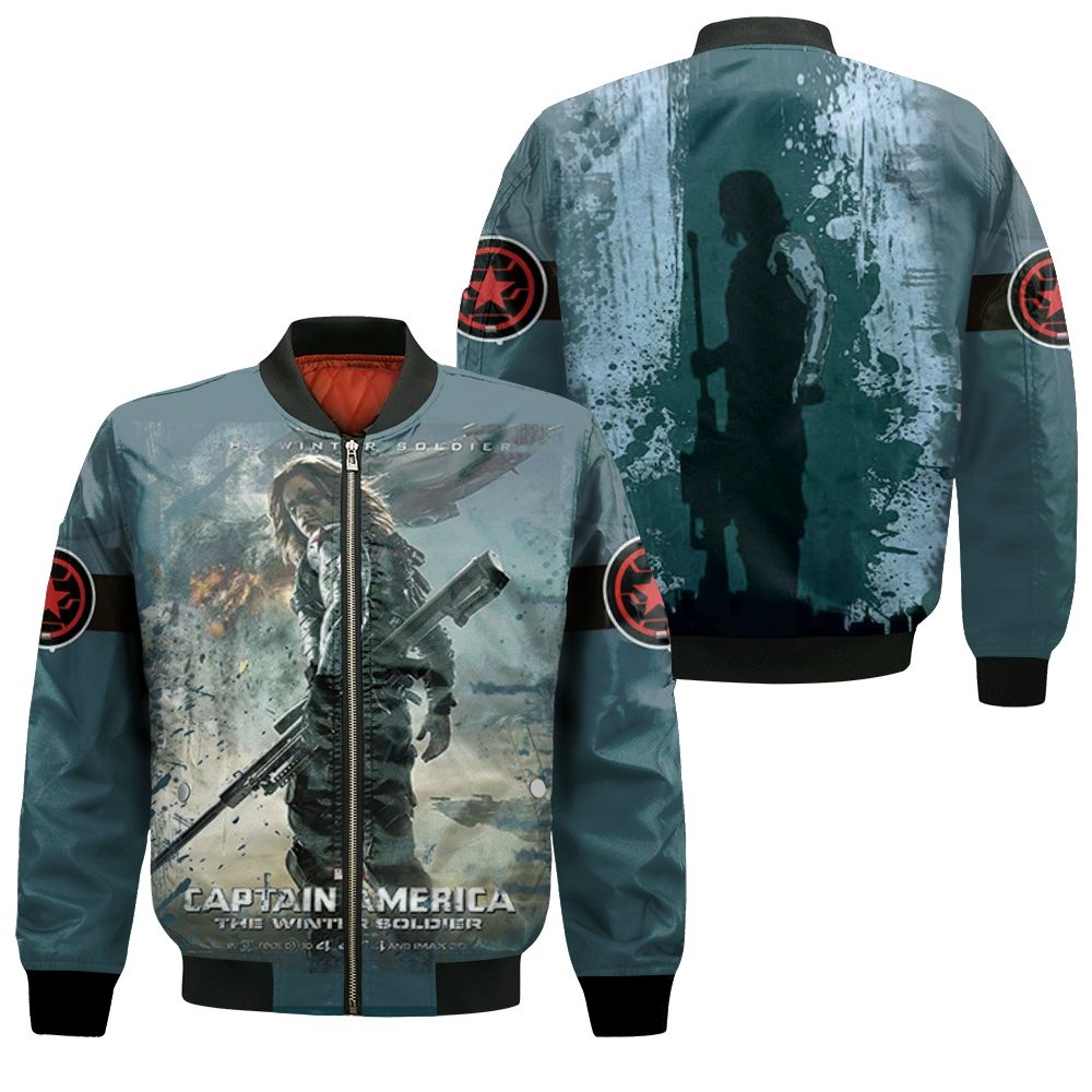 Captain America And The Winter Soldier Avengers Bomber Jacket