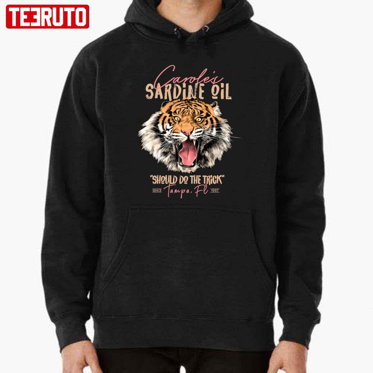 Carole’s Sardine Oil Tiger Unisex Hoodie