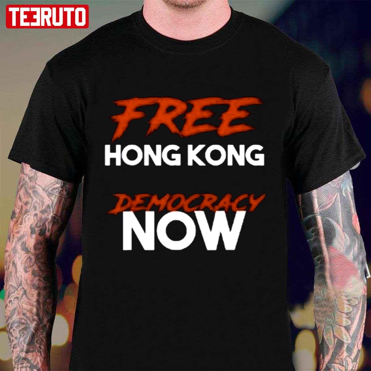 China Is Outraged Hong Kong Unisex T-Shirt