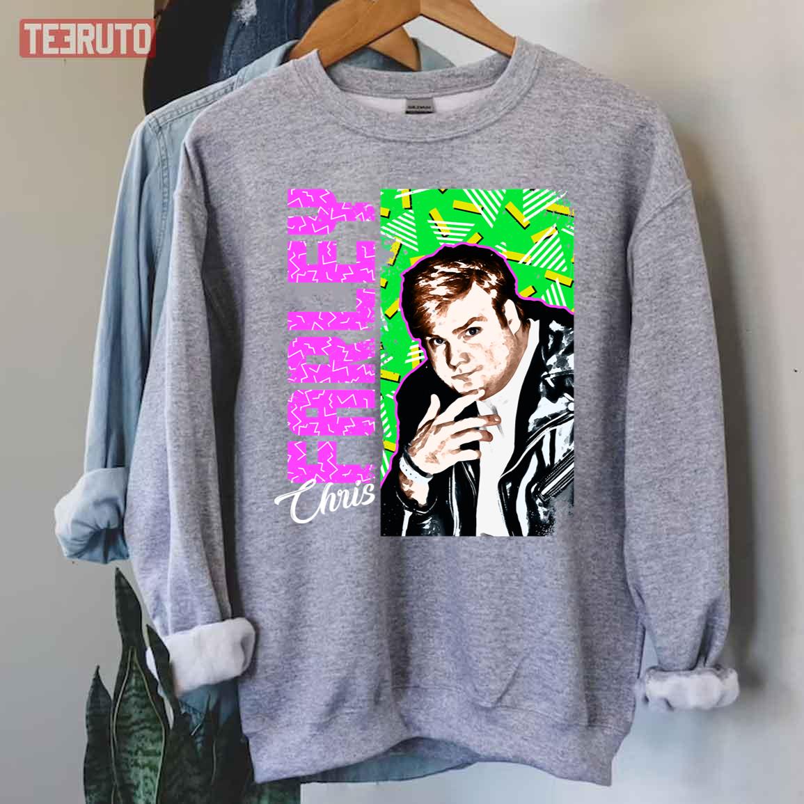 Chris Farley Nostalgia Graphic Unisex Sweatshirt