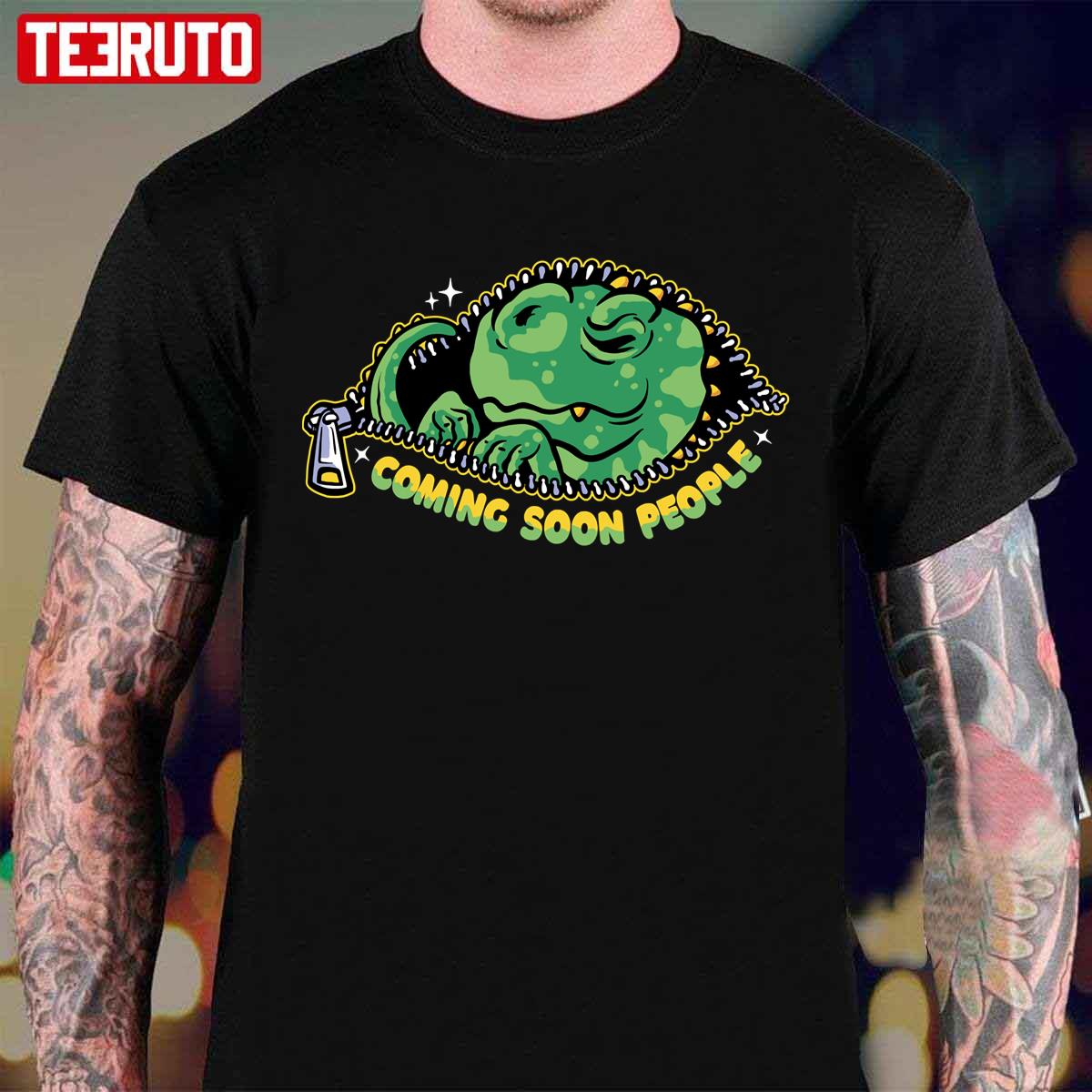Coming Soon People Rex Zapper Unisex T-Shirt