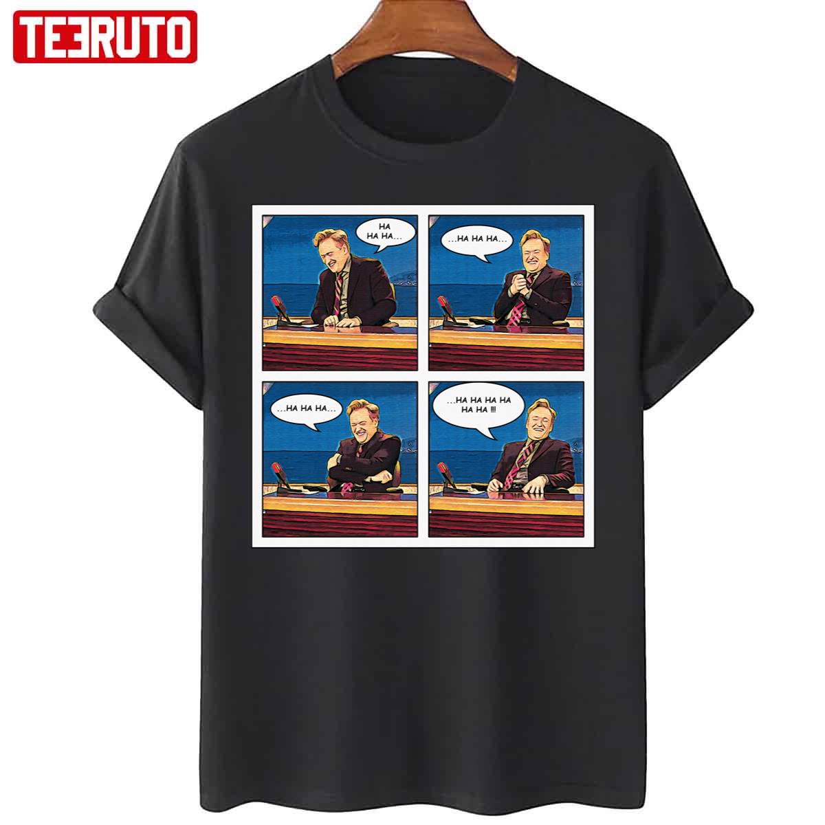 Conan Laughing Unisex T-Shirt