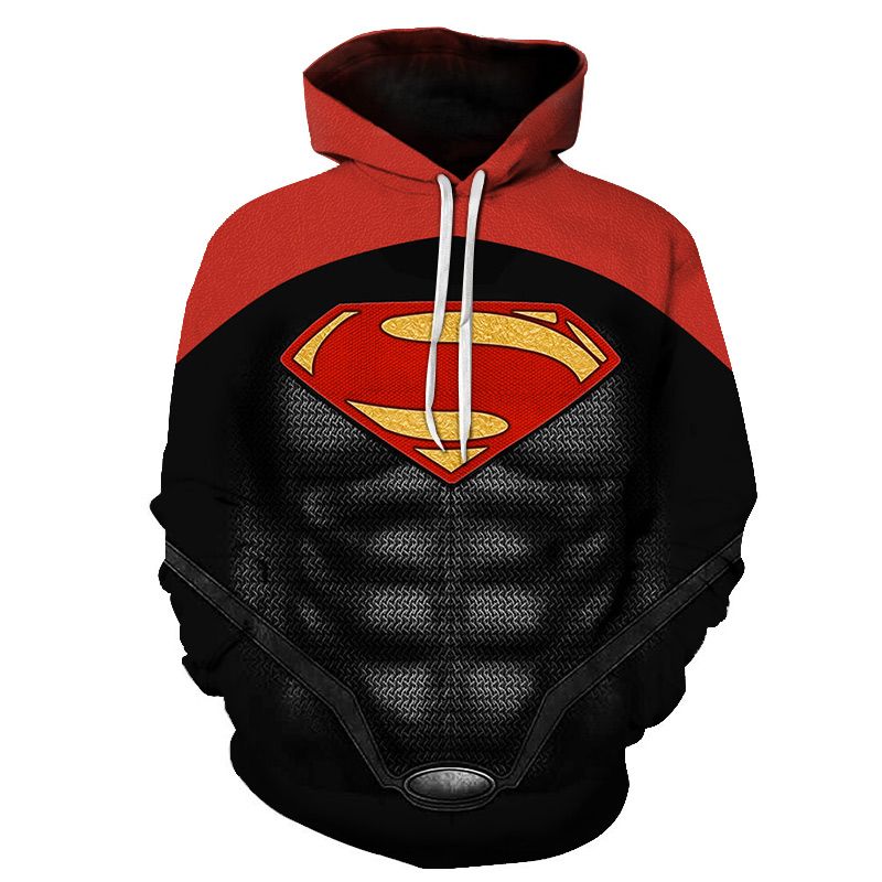 Costume Superman Suit 3D Printed Hoodie