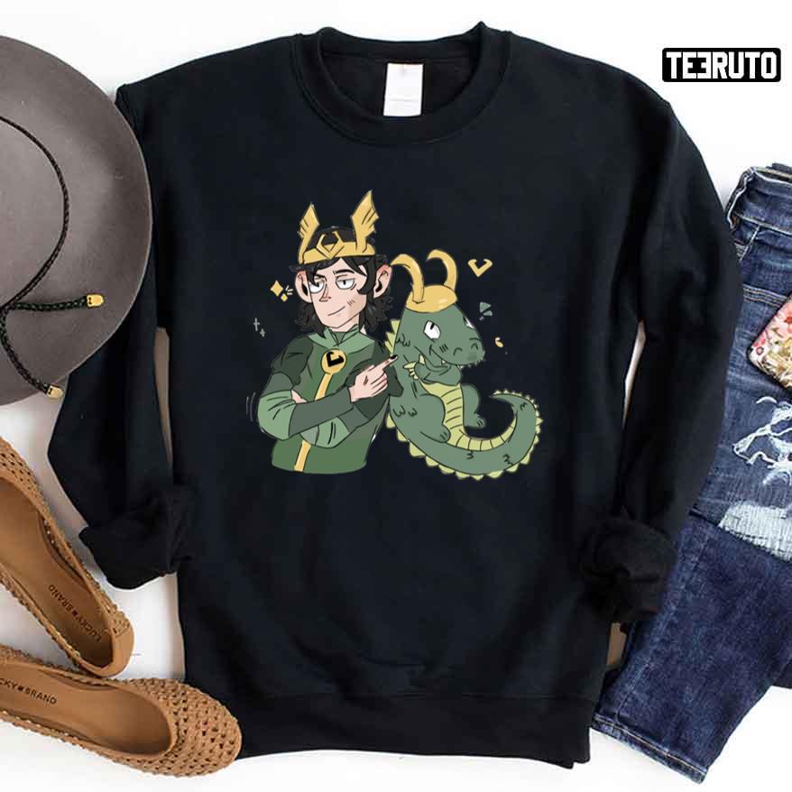 Croki Loki Funny God Of Mischief Unisex Sweatshirt
