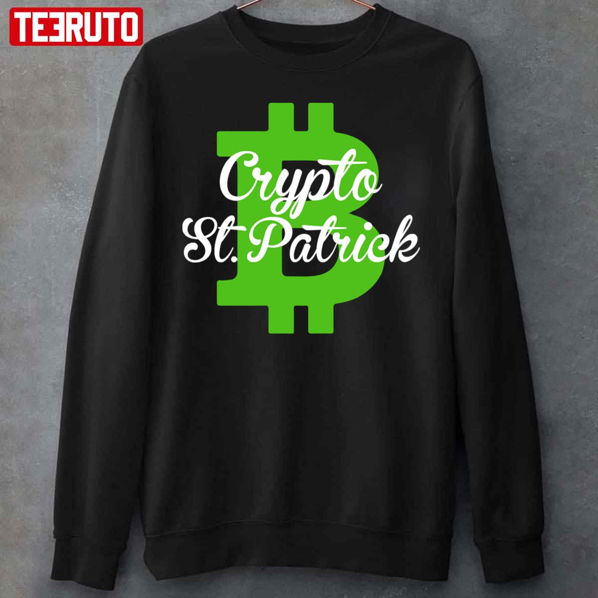 Crypto St Patrick Unisex Sweatshirt
