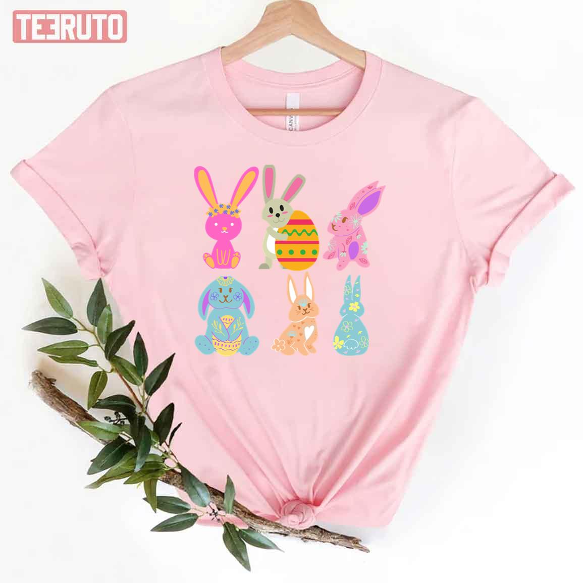 Cute Easter Bunny Women T-Shirt