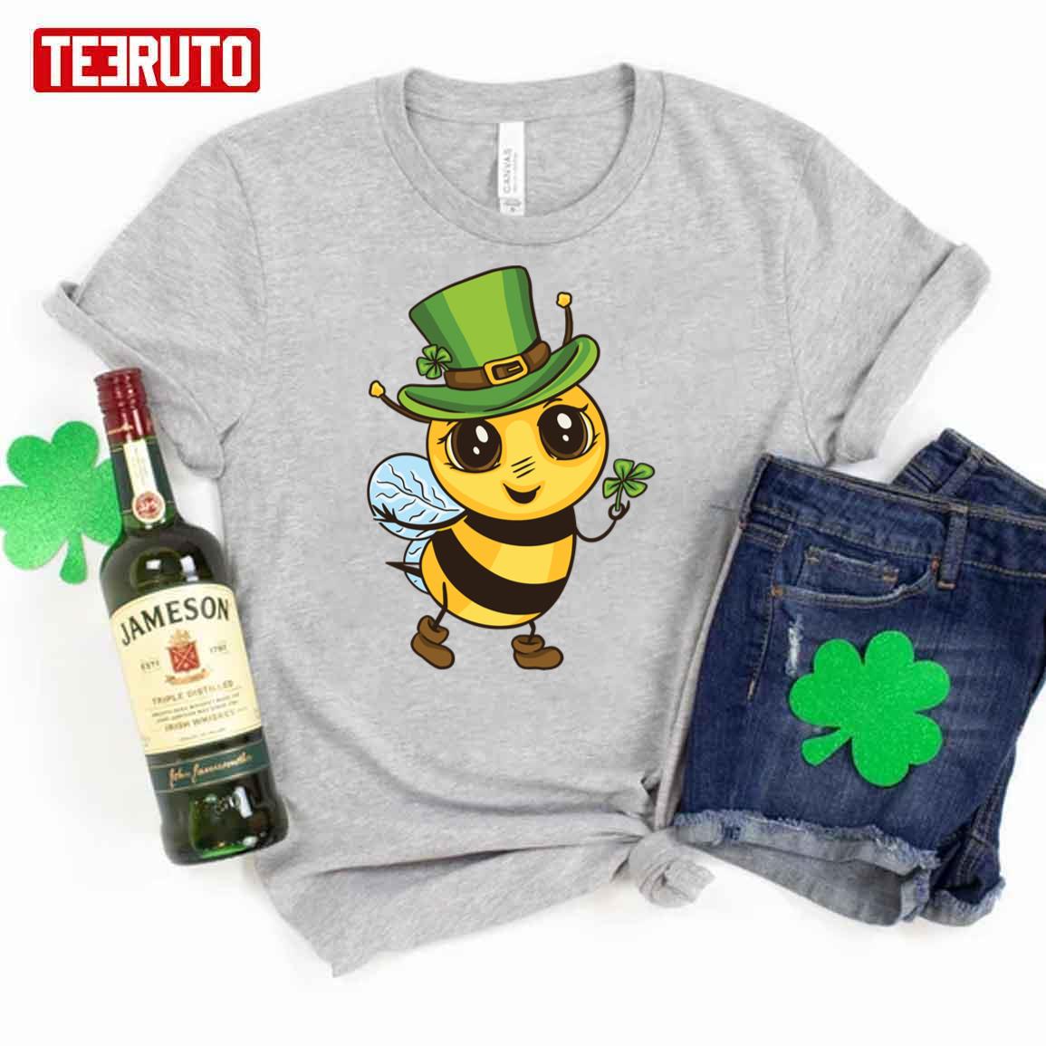 Cute Irish Bee Unisex T-Shirt