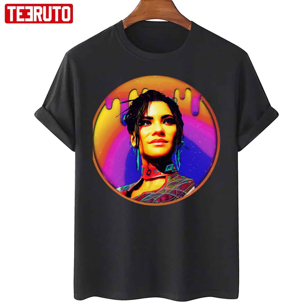Cyberpunk Panam Rainbow Unisex T-Shirt