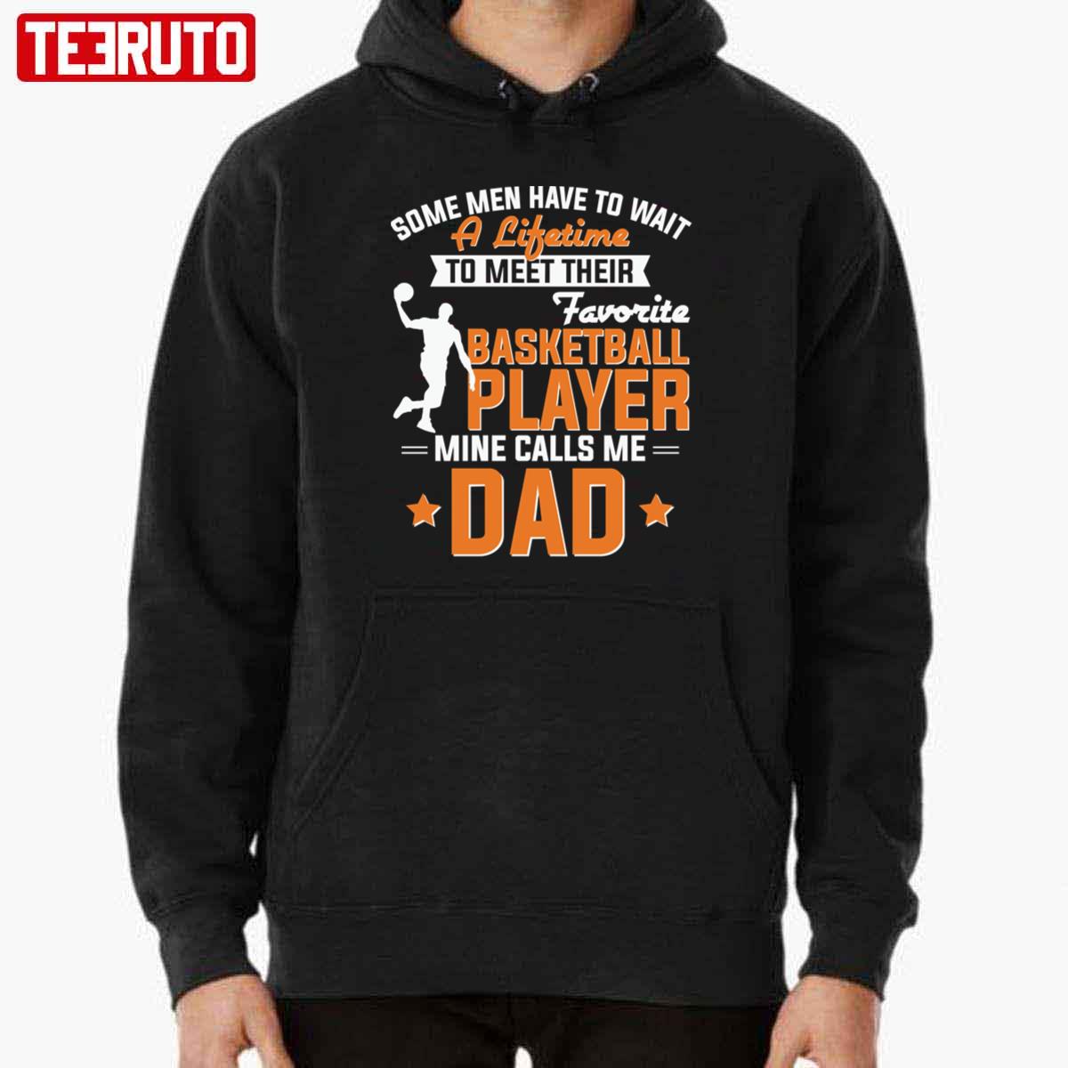 Dad Of Basketball Player Father’s Day Unisex Hoodie