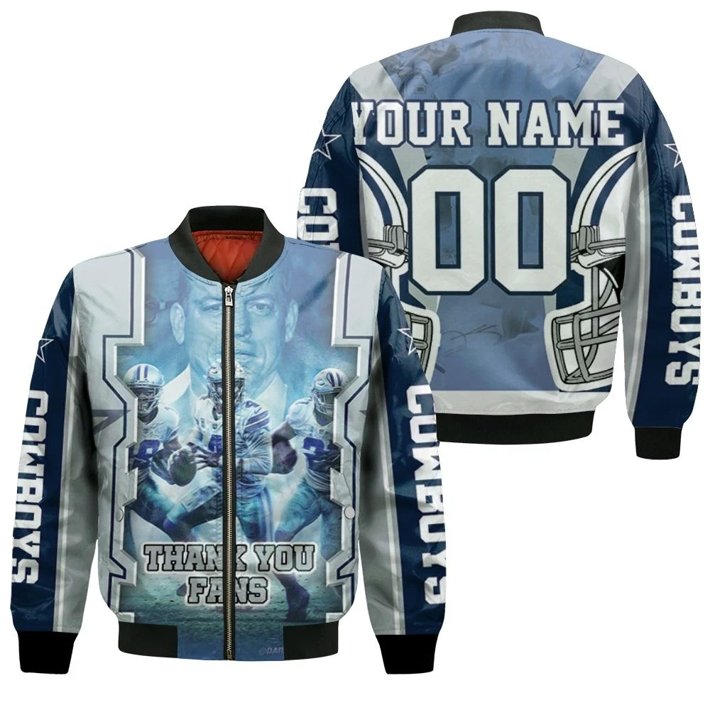 Dallas Cowboys Nfc East Division Super Bowl 2021 Personalized Bomber Jacket