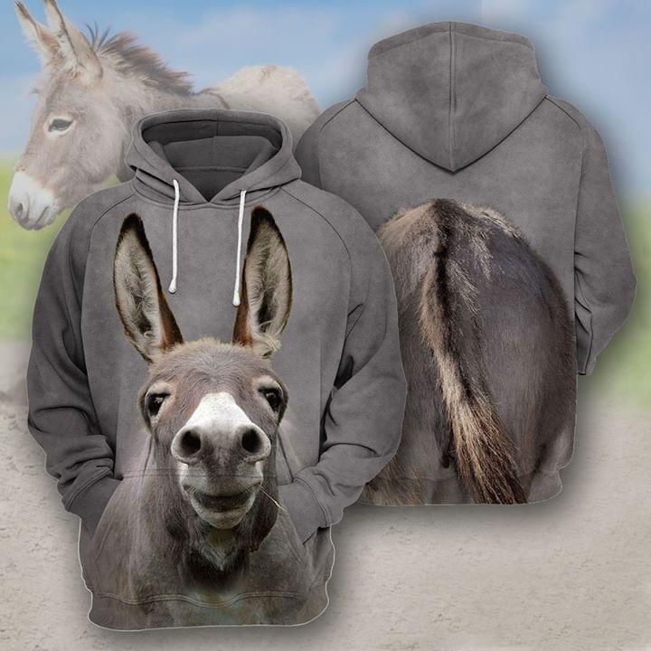 Donkey Funny Full Printing 3d Hoodie