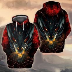 Dragon 9 For Men Women 3d Zip Hoodie