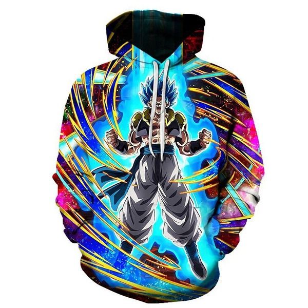 Dragon Ball 3 Gift Over Print 3d Zip Hoodie