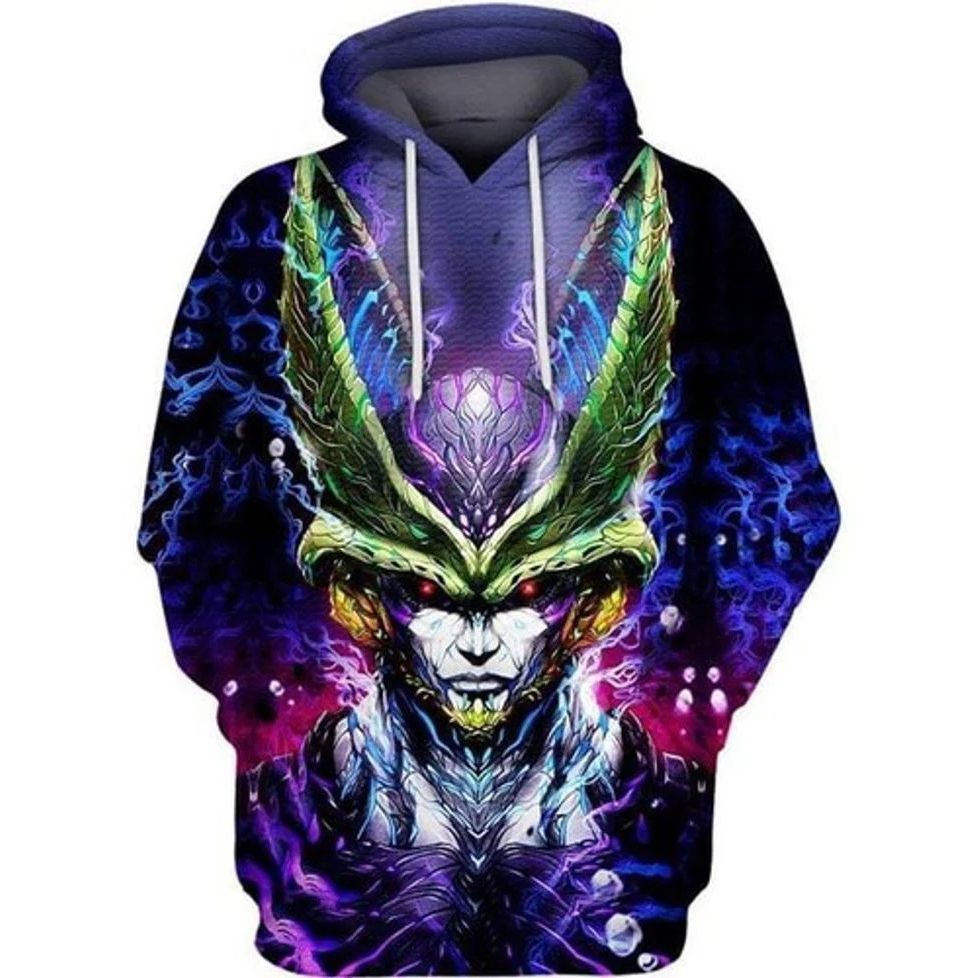 Dragon Ball Lovers Cell 3d Hoodie