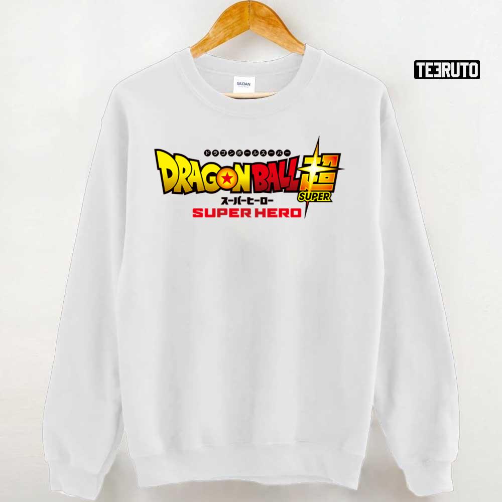 Dragon Ball Super Hero Logo 2022 Anime Unisex Sweatshirt