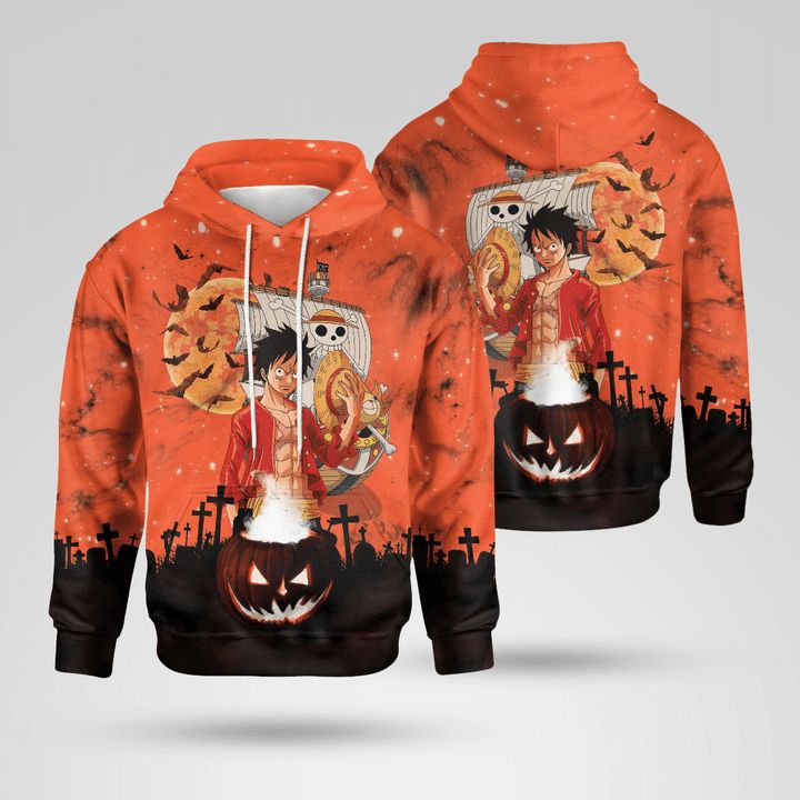 Dragon Ball Z Halloween 3d Hoodie