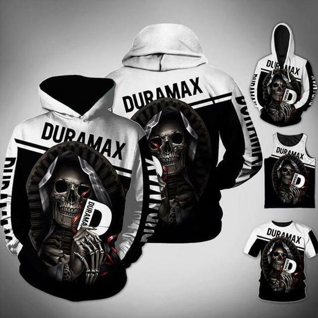 Duramax Skull Maiden Fan 3d Zip Hoodie