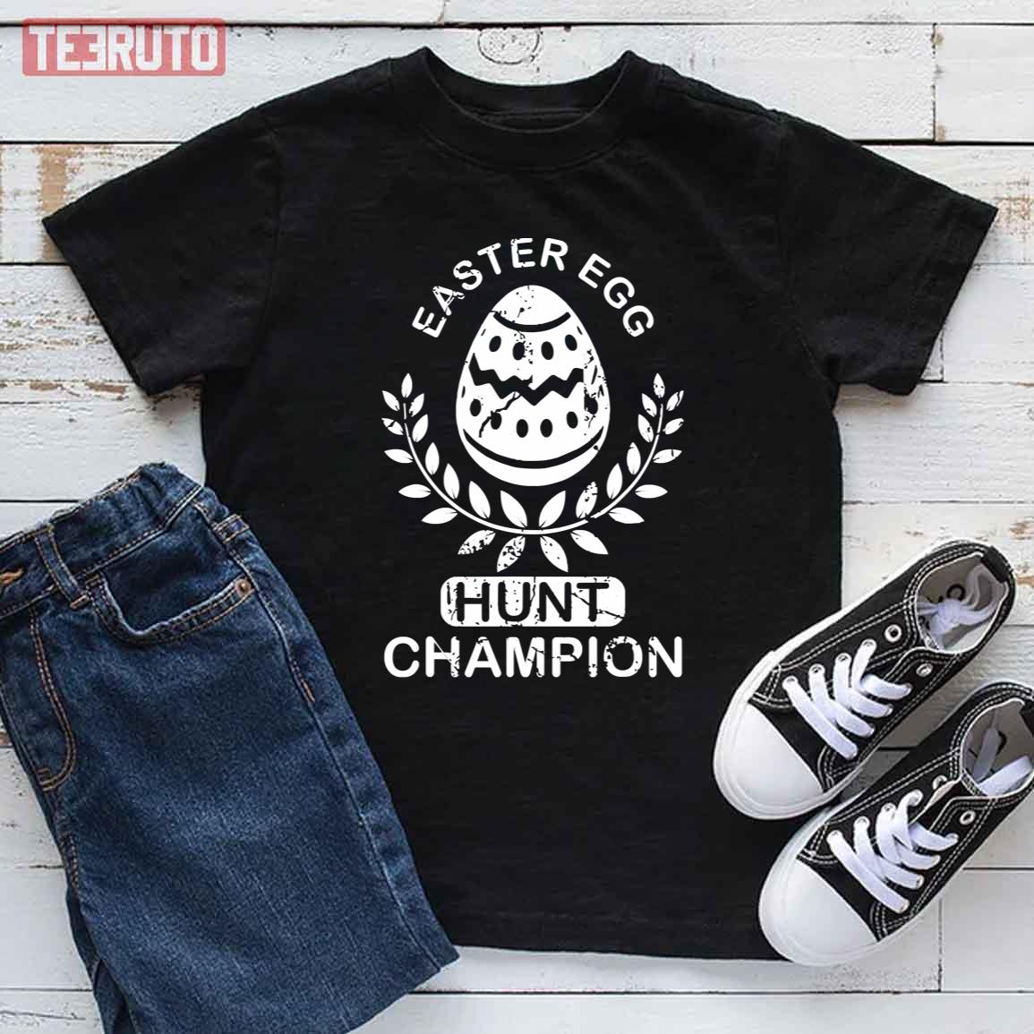 Easter Egg Hunt Champ Easter Kid T-Shirt