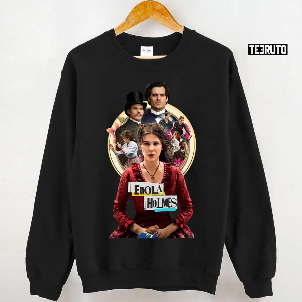 Enola Holmes Sister Of Sherlock Holmes Henry Cavill Millie Bobby Brow Unisex Sweatshirt