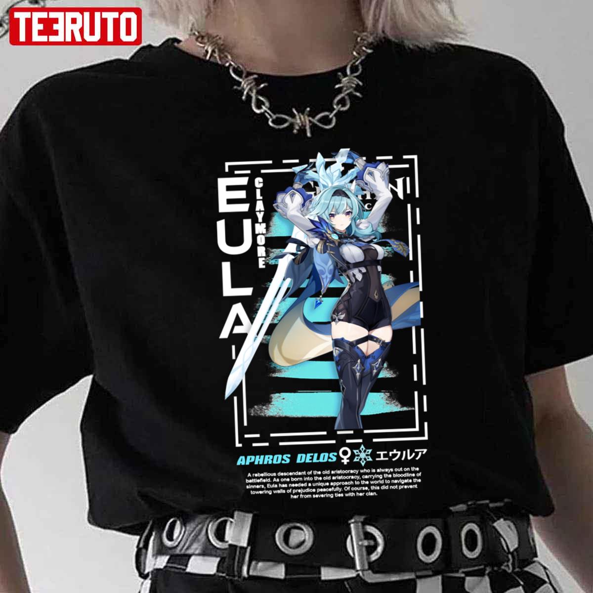 Eula Aesthetic Genshin Impact Unisex T-Shirt