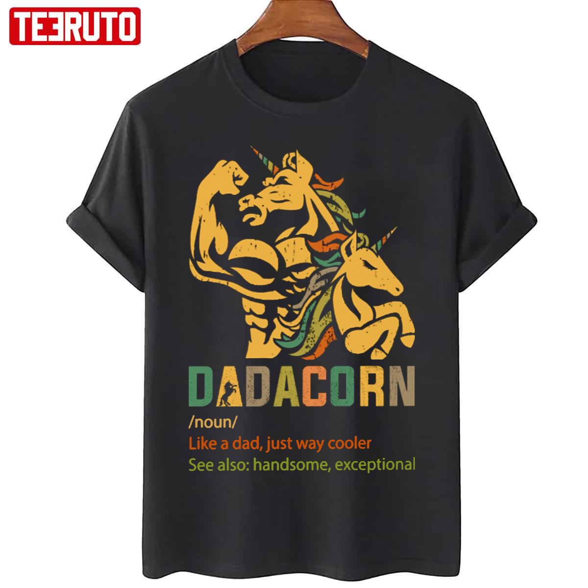 Family Dadacorn Father’s Day Unisex T-Shirt