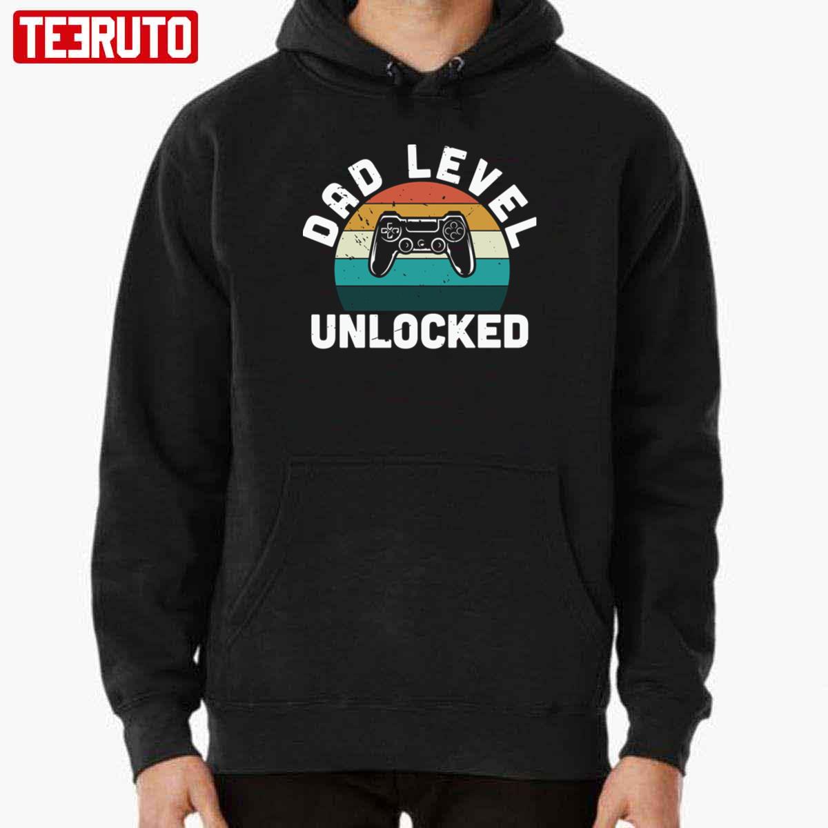 Father’s Day Dad Level Unlocked Unisex Hoodie