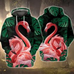 Flamingo 1 Gift 3d Zip Hoodie