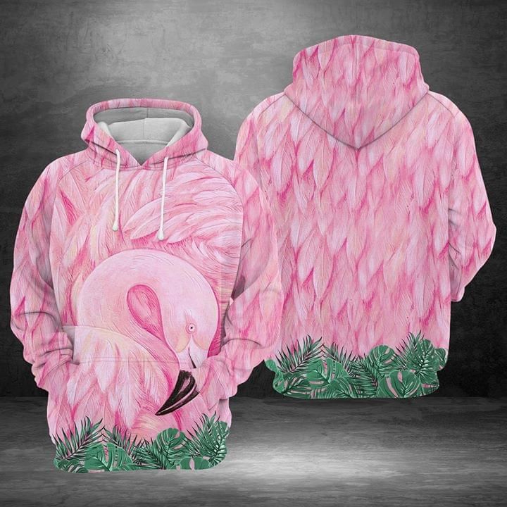 Flamingo Cute Full Printing 3d Hoodie