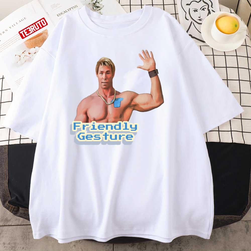 Free Guy Dude Friendly Gesture Unisex T-Shirt