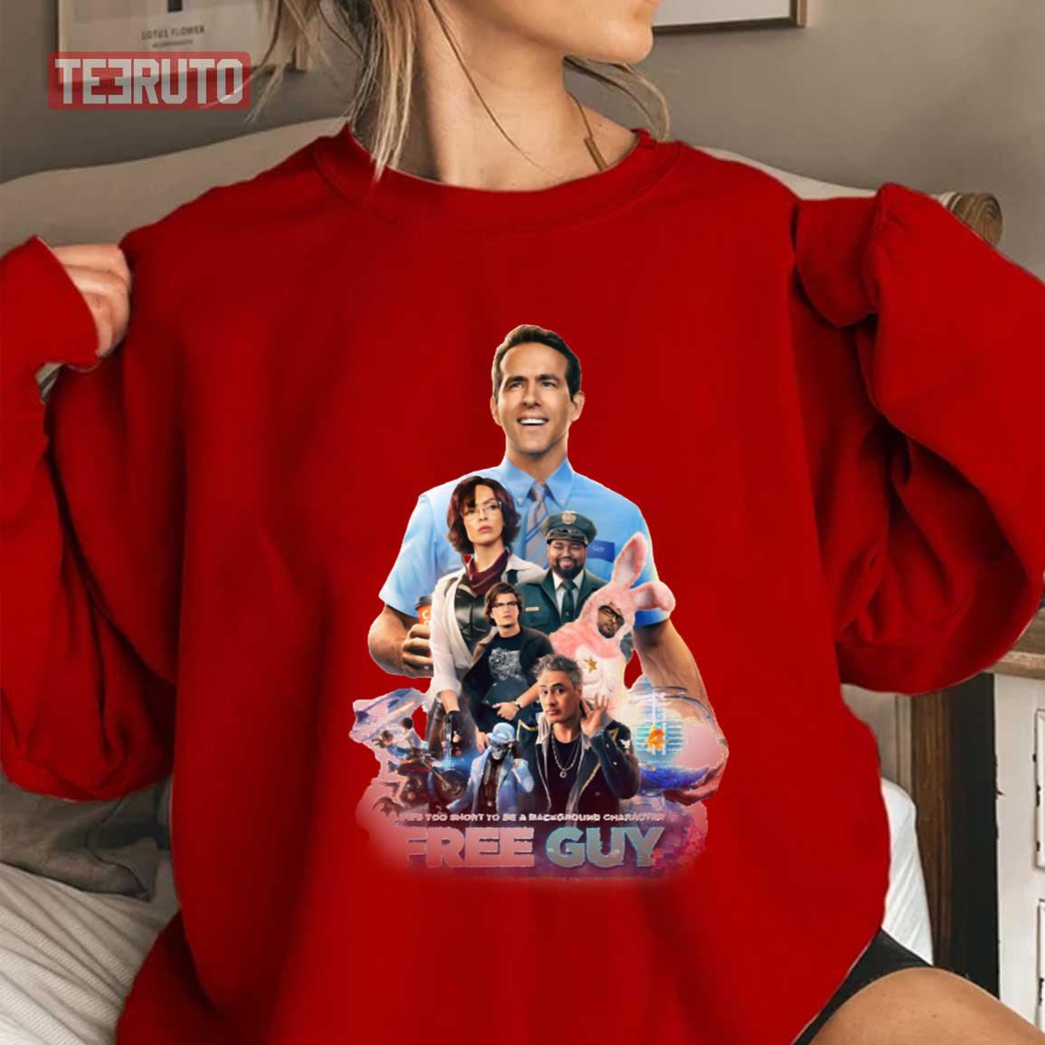 Free Guy Ryan Reynolds Unisex Sweatshirt