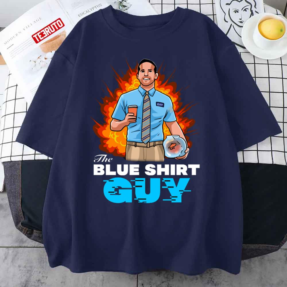 Free The Blue Shirt Guy Unisex T-Shirt