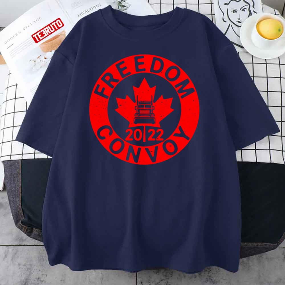 Freedom Convoy 2022 Proud Fringe Minority Member Canada Leaf Unisex T-Shirt