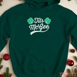 Funny St. Patrick’s Day Tits Mcgee Scoop Unisex Hoodie