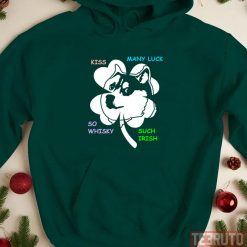 Funny St Patricks Doge Meme Unisex Hoodie