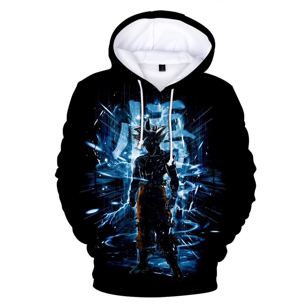 Goku Cartoon Dragon Ball Anime Manga 28 Over Print 3d Zip Hoodie