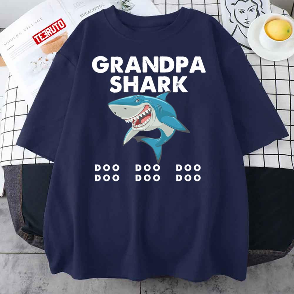 Grandpa Shark Doo Doo Doo Father’s Day Unisex T-Shirt