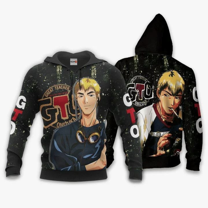 Great Teacher Onizuka Anime Manga 3d Zip Hoodie