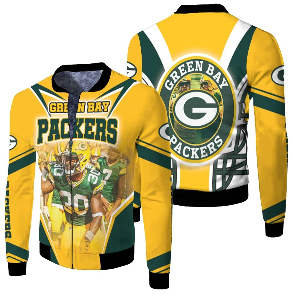 Green Bay Packers Nfc Noth Division Champions Legend Players Bomber Jacket  - Teeruto