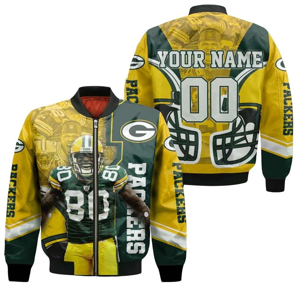 Green Bay Packers Nfl Donald Driver Great Player Best Team Personalized Bomber Jacket